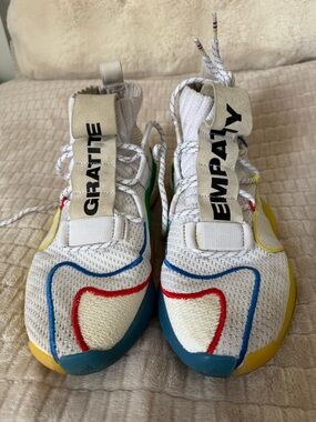 Adidas x Pharrell Williams Crazy BYW LVL X gratitude & empathy sneakers